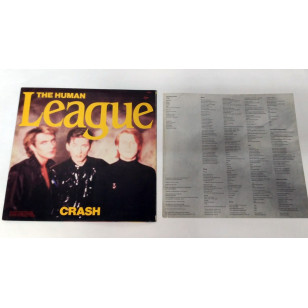 The Human League ‎- Crash 1986 Hong Kong Vinyl LP ***READY TO SHIP from Hong Kong***